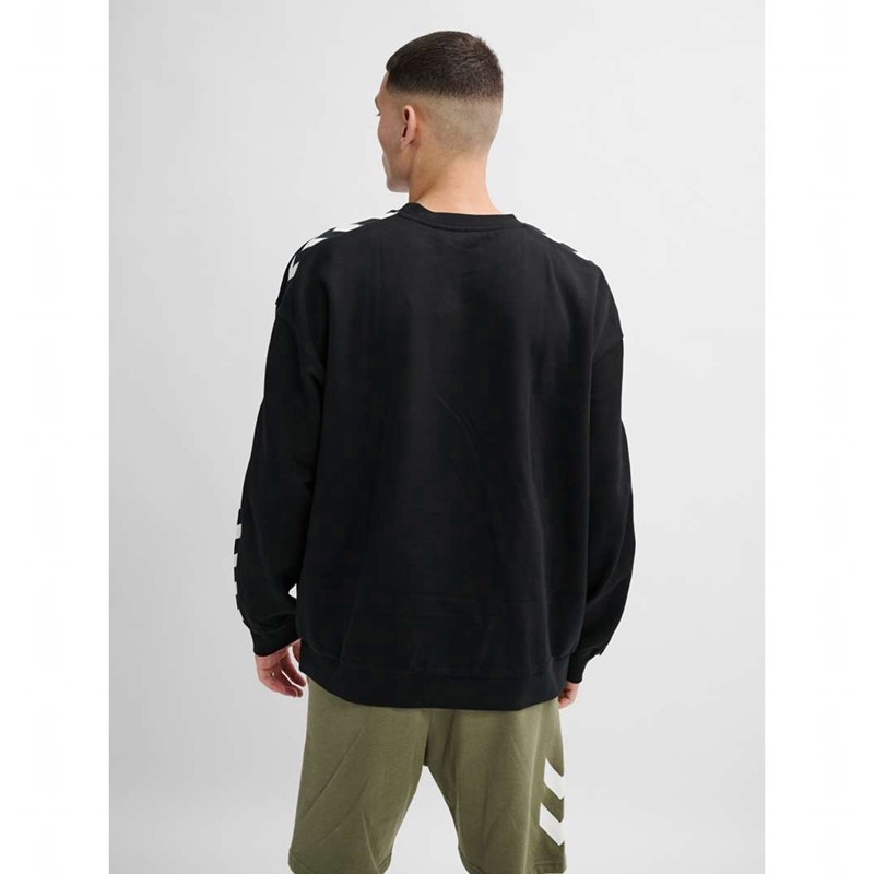 Hummel Archive Loose Fit Sweatshirt Herren Schwarz | 040177-869