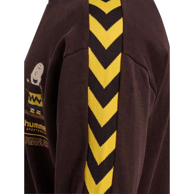 Hummel Archive Peanuts Sweatshirt Herren Schokolade | 020604-281