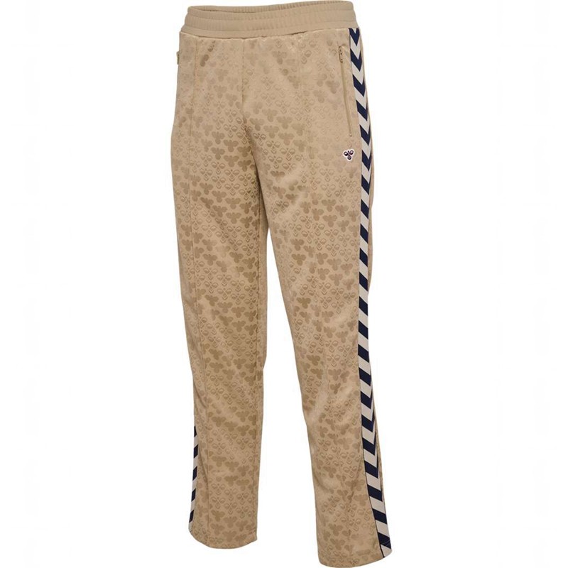 Hummel Archive Regular Poly Aop Hose Damen Gold | 740160-819