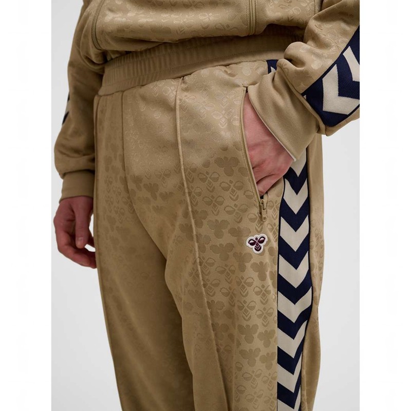 Hummel Archive Regular Poly Aop Hose Herren Gold | 373782-257