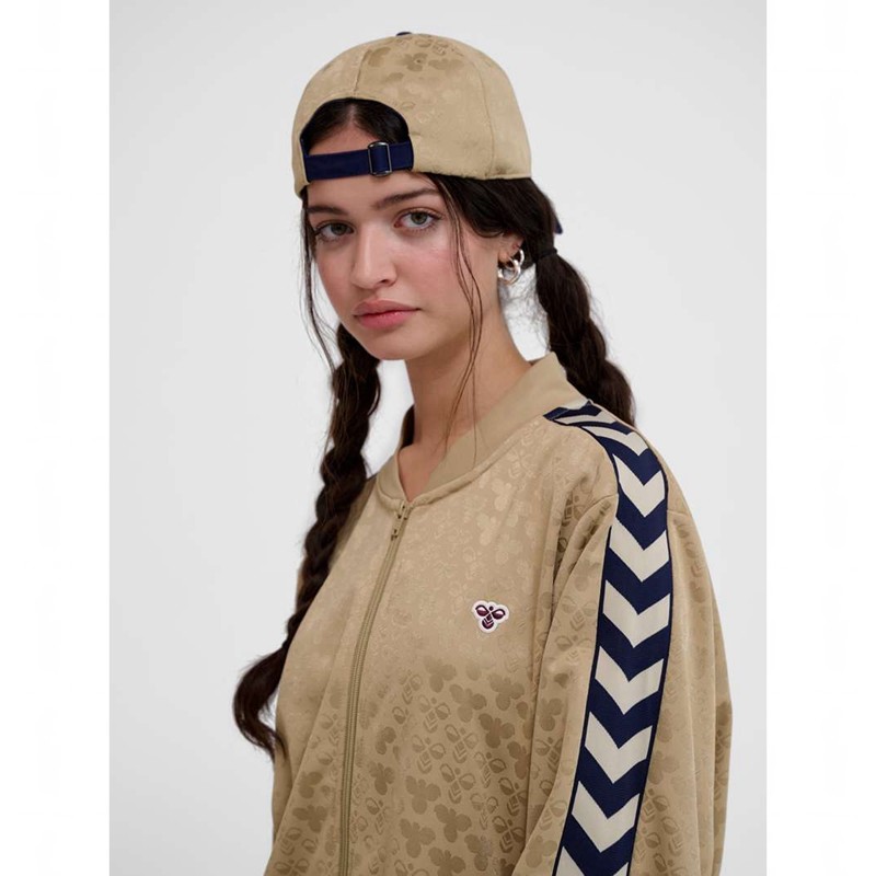 Hummel Archive Regular Poly Aop Jacken Damen Gold | 693434-631