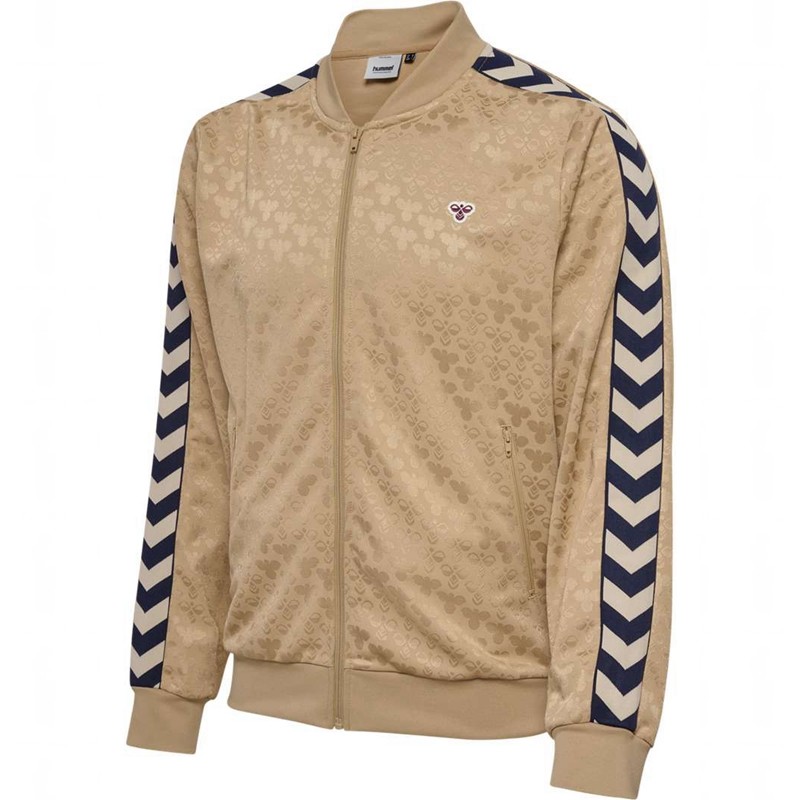 Hummel Archive Regular Poly Aop Jacken Damen Gold | 693434-631