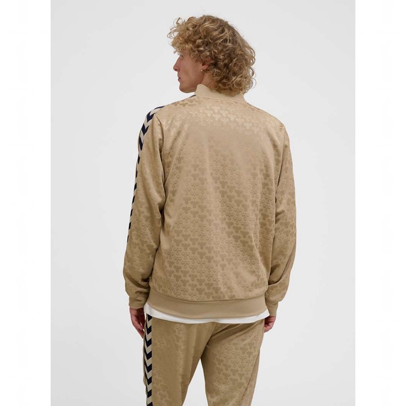 Hummel Archive Regular Poly Aop Jacken Damen Gold | 693434-631