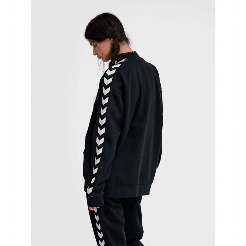 Hummel Archive Regular Poly Zip Jacken Herren Schwarz | 263903-844