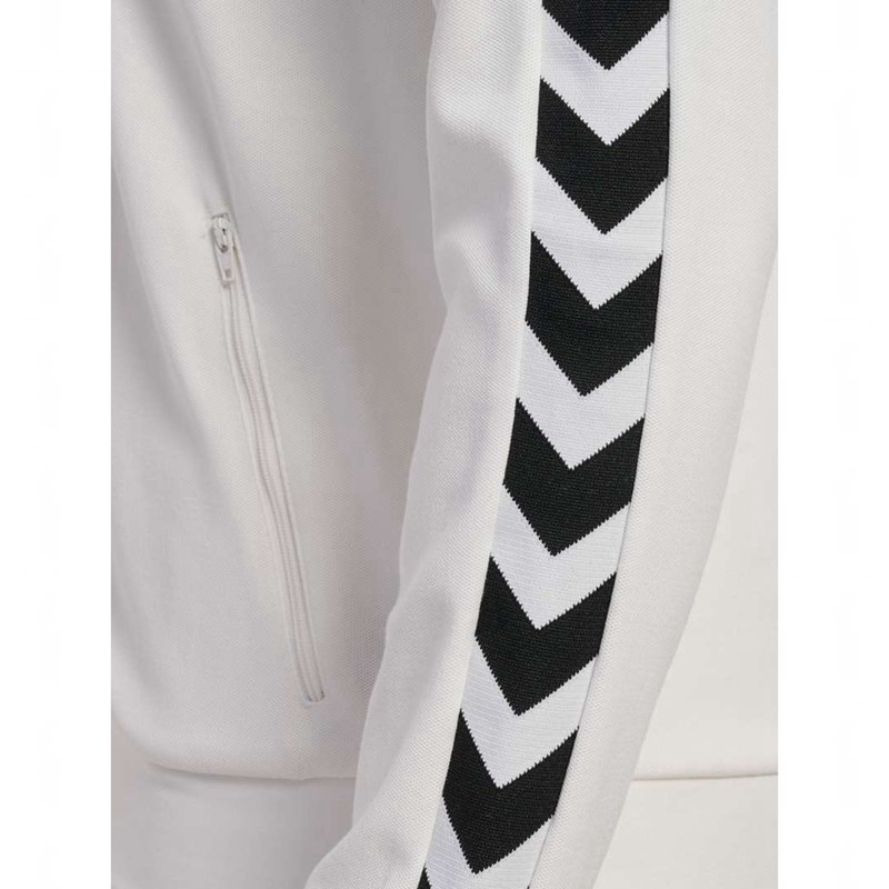 Hummel Archive Regular Poly Zip Jacken Herren Weiß | 783257-394