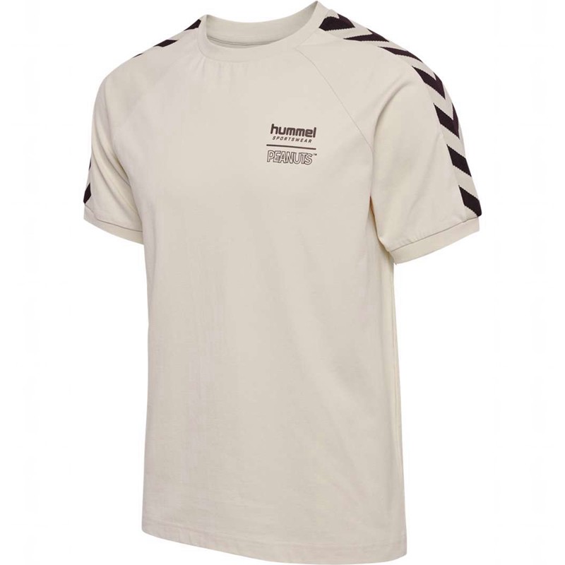 Hummel Archive S/S Peanuts T-shirts Herren Beige | 510888-514