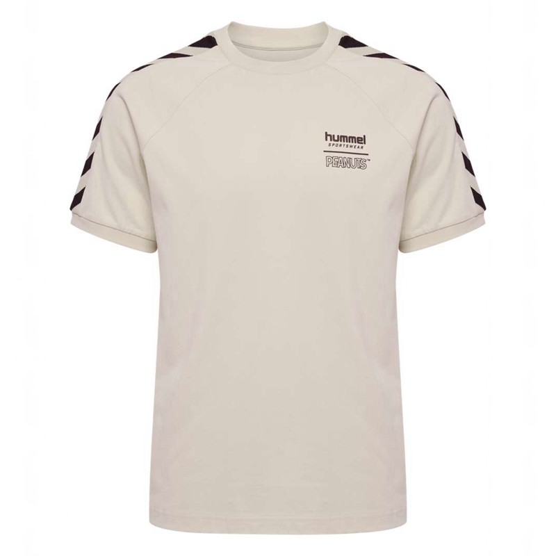 Hummel Archive S/S Peanuts T-shirts Herren Beige | 510888-514