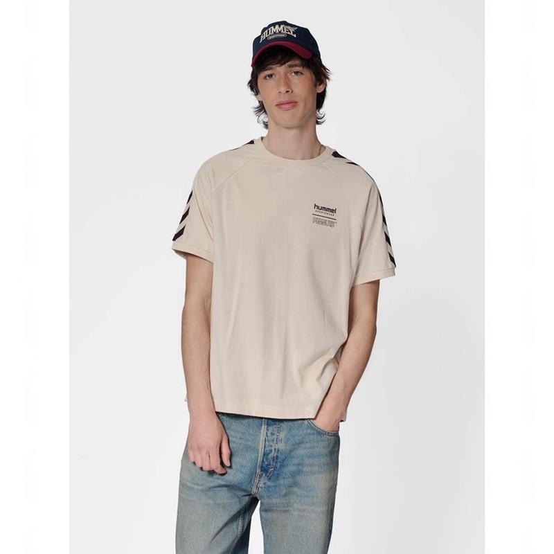 Hummel Archive S/S Peanuts T-shirts Herren Beige | 510888-514