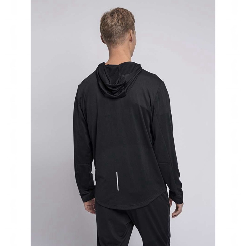 Hummel Aston Hoodie Herren Schwarz | 709497-987