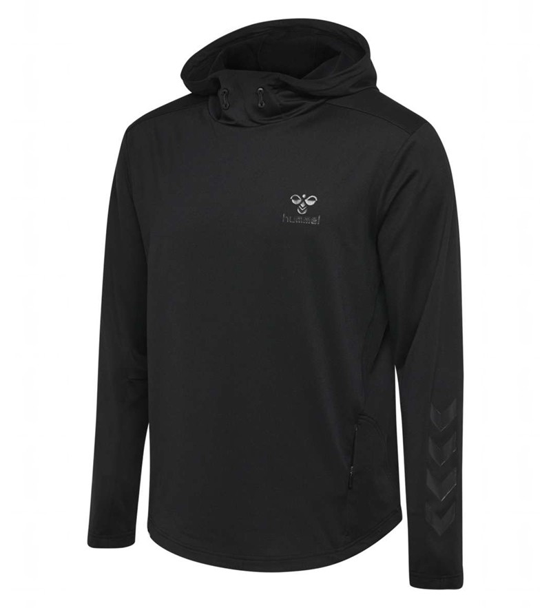 Hummel Aston Hoodie Herren Schwarz | 709497-987