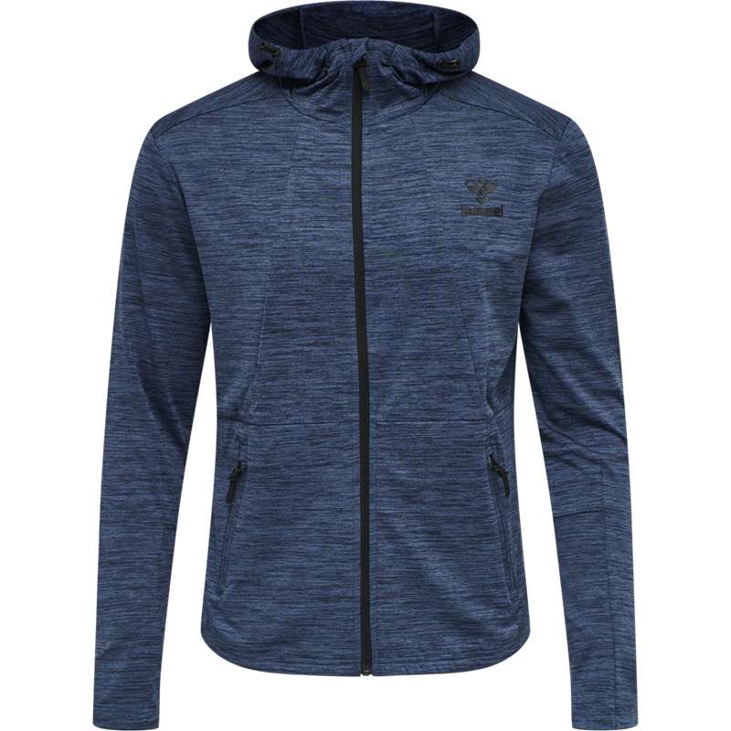 Hummel Aston Zip Hoodie Herren Schwarz | 131282-125
