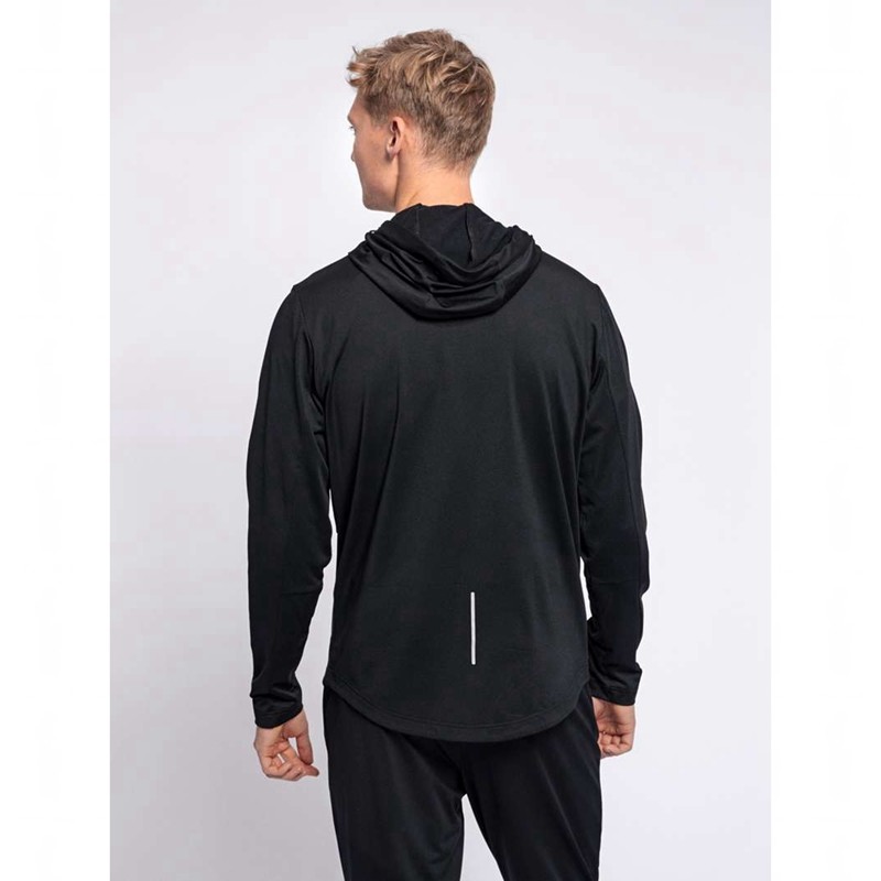 Hummel Aston Zip Hoodie Herren Schwarz | 647610-222