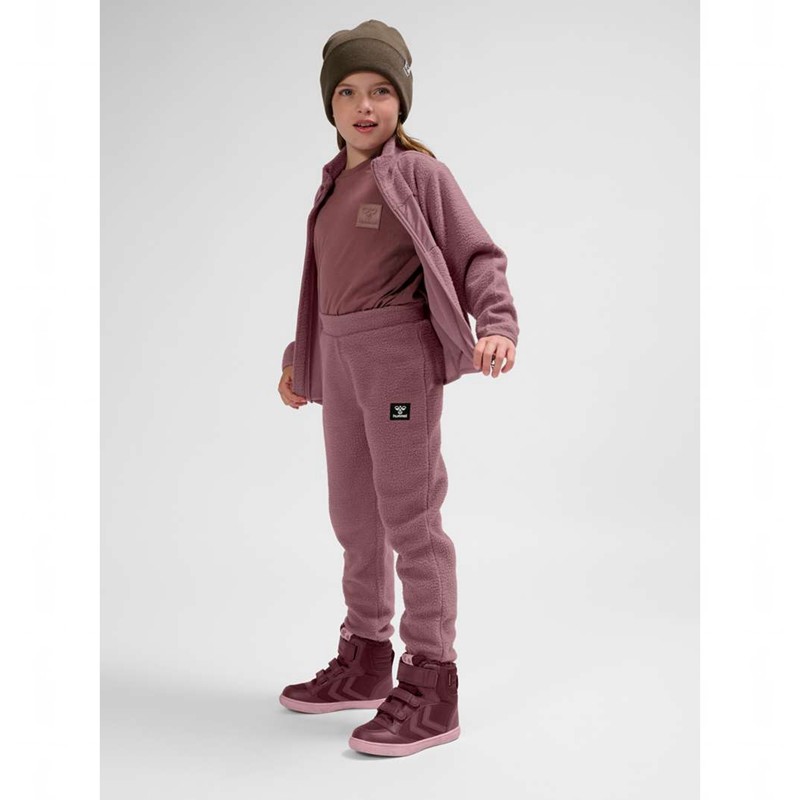 Hummel Atlas Fleece Hose Kinder Rosa | 482206-487