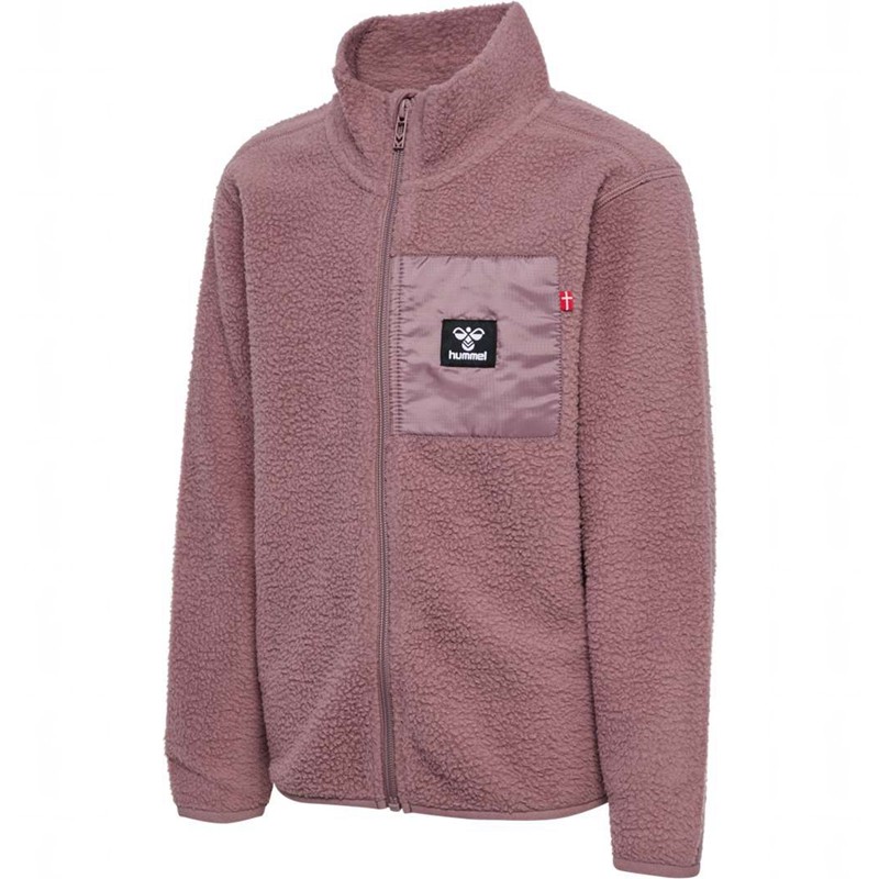 Hummel Atlas Fleece Zip Jacken Kinder Rosa | 121298-590