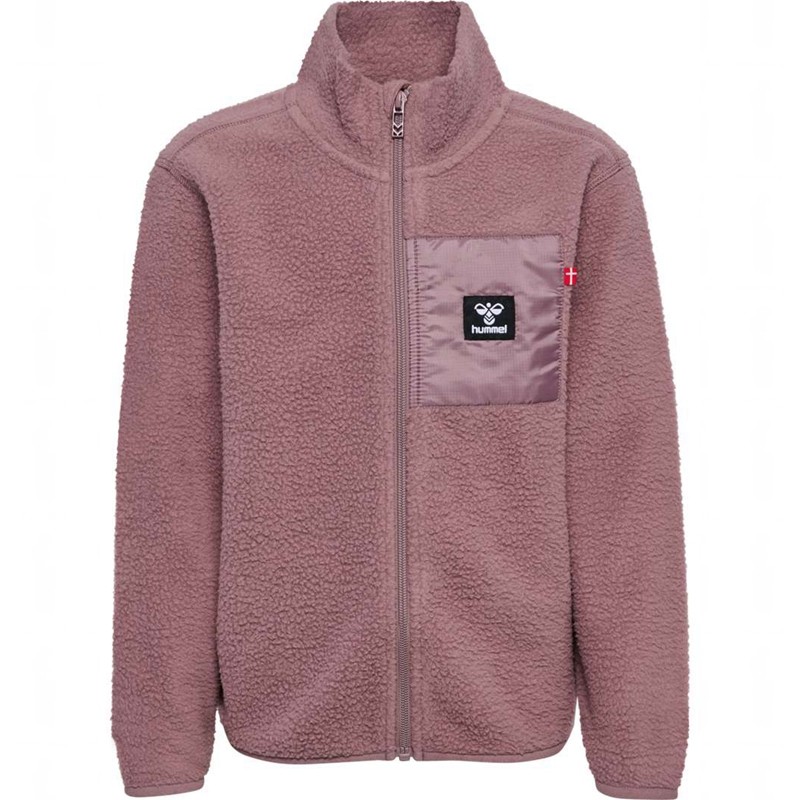 Hummel Atlas Fleece Zip Jacken Kinder Rosa | 121298-590