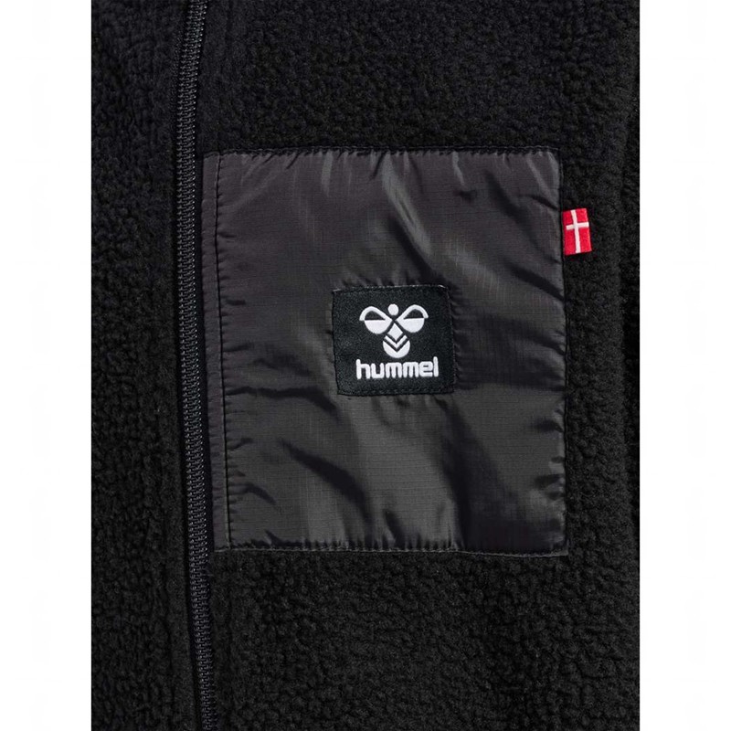 Hummel Atlas Fleece Zip Jacken Kinder Schwarz | 059002-974