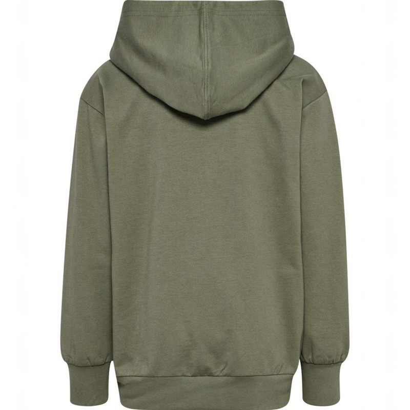 Hummel Atlas Hoodie Kinder Olivgrün | 915206-693