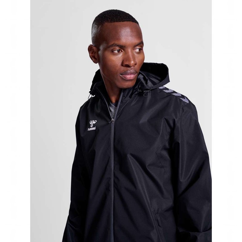 Hummel Authentic All Weather Jacken Herren Schwarz | 752657-408