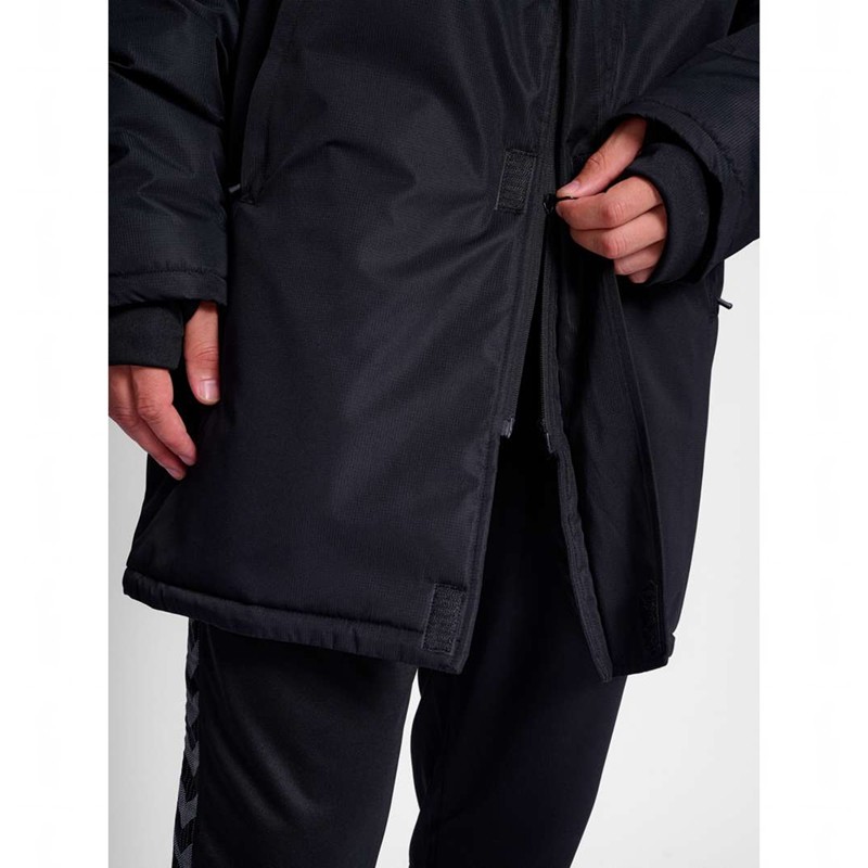 Hummel Authentic Bench Jacken Herren Schwarz | 144663-852