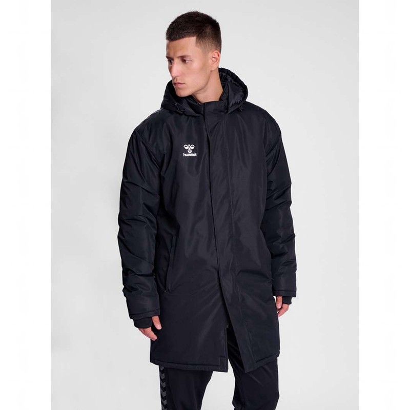 Hummel Authentic Bench Jacken Herren Schwarz | 144663-852