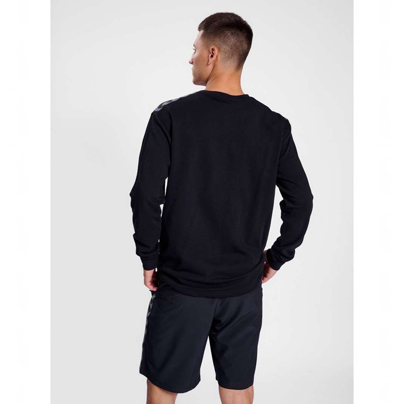 Hummel Authentic Co Training Sweat Sweatshirt Herren Schwarz | 753780-410