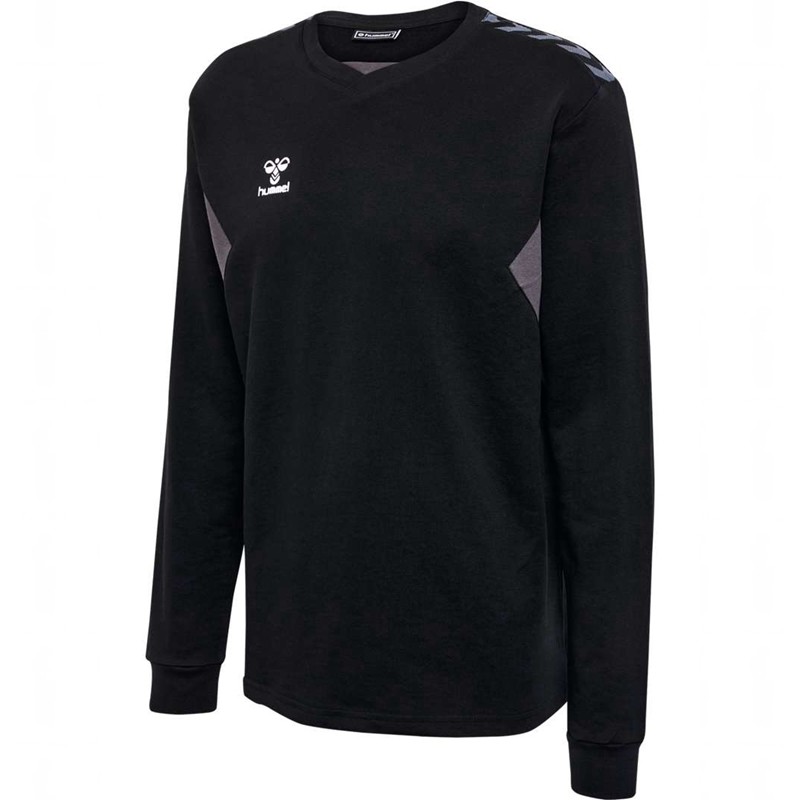 Hummel Authentic Co Training Sweat Sweatshirt Herren Schwarz | 753780-410