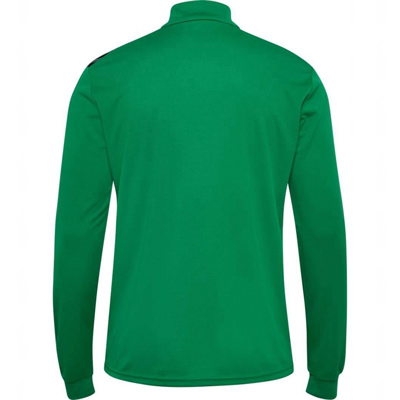 Hummel Authentic Half Zip Sweat Kurze Hose Herren Grün | 762716-931