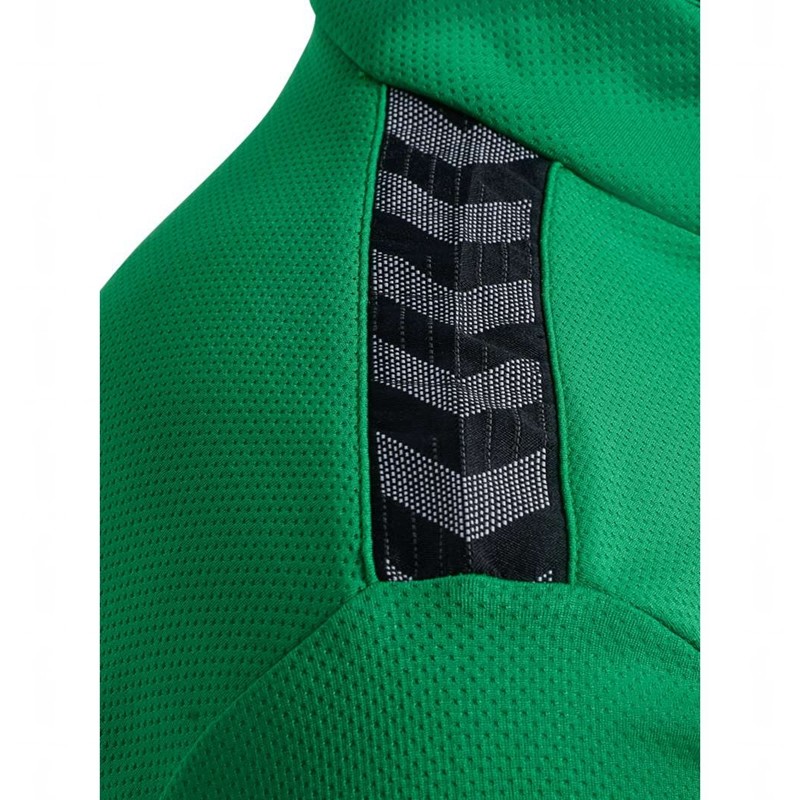 Hummel Authentic Half Zip Sweat Kurze Hose Herren Grün | 762716-931