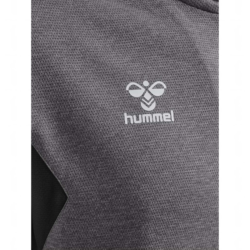 Hummel Authentic Half Zip Sweat Sweatshirt Herren Grau | 857595-763