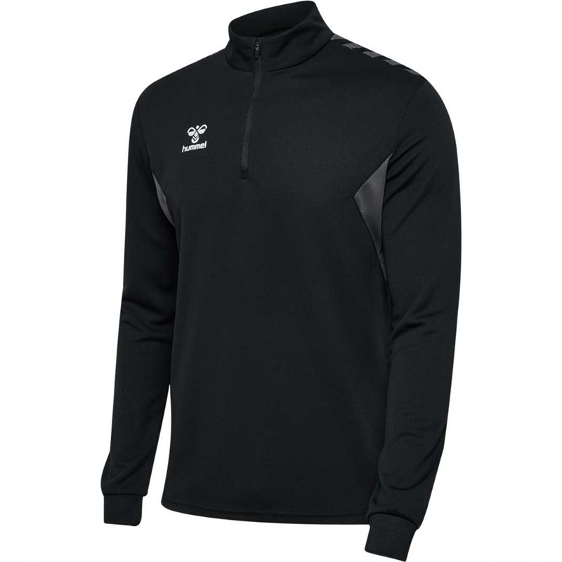Hummel Authentic Half Zip Sweat Sweatshirt Herren Schwarz | 538100-311
