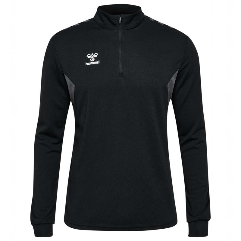 Hummel Authentic Half Zip Sweat Sweatshirt Herren Schwarz | 538100-311