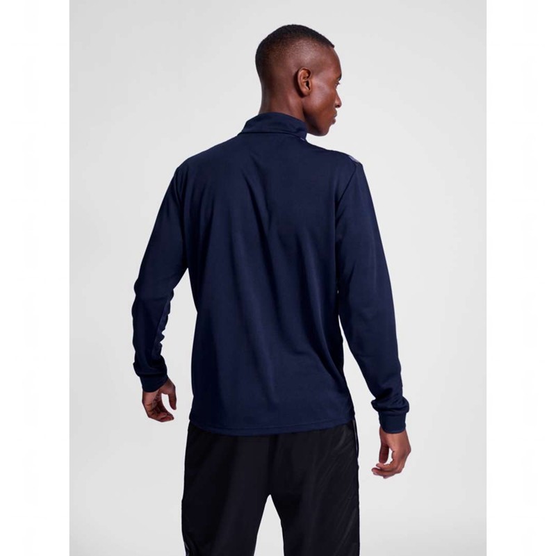 Hummel Authentic Half Zip Sweat Sweatshirt Herren Navy | 709843-022