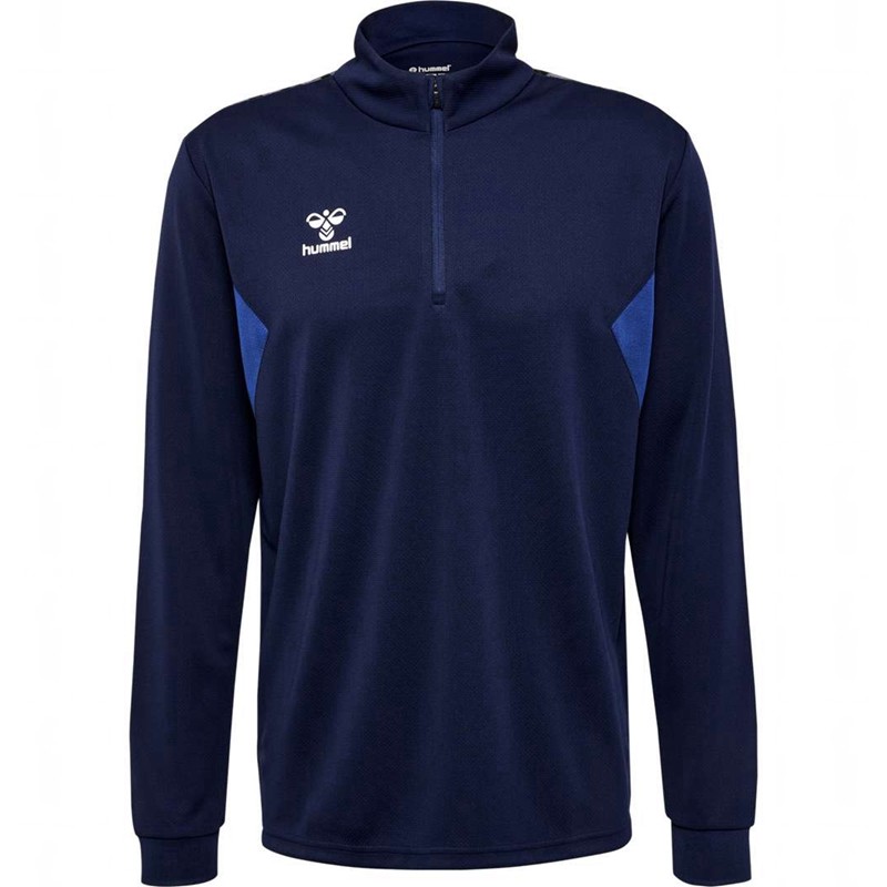Hummel Authentic Half Zip Sweat Sweatshirt Herren Navy | 709843-022