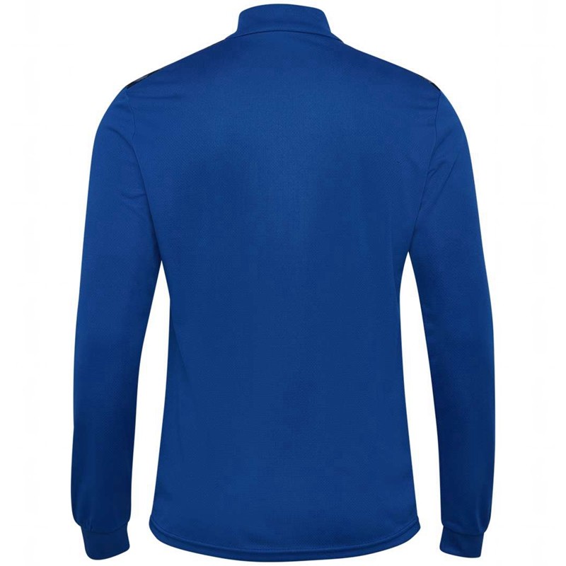 Hummel Authentic Half Zip Sweat Sweatshirt Herren Blau | 265499-971