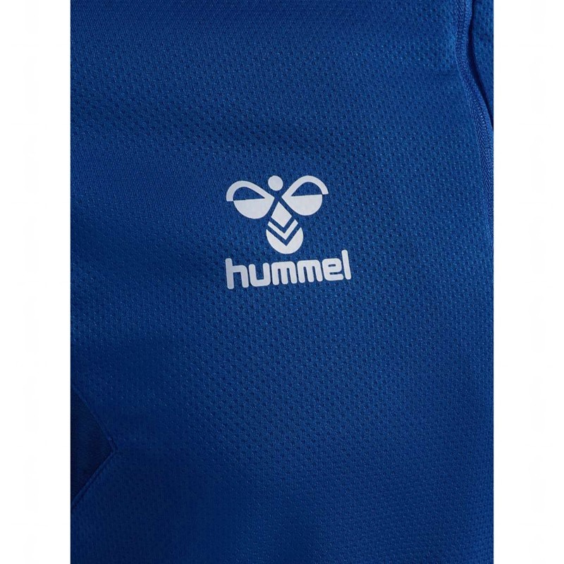 Hummel Authentic Half Zip Sweat Sweatshirt Herren Blau | 265499-971