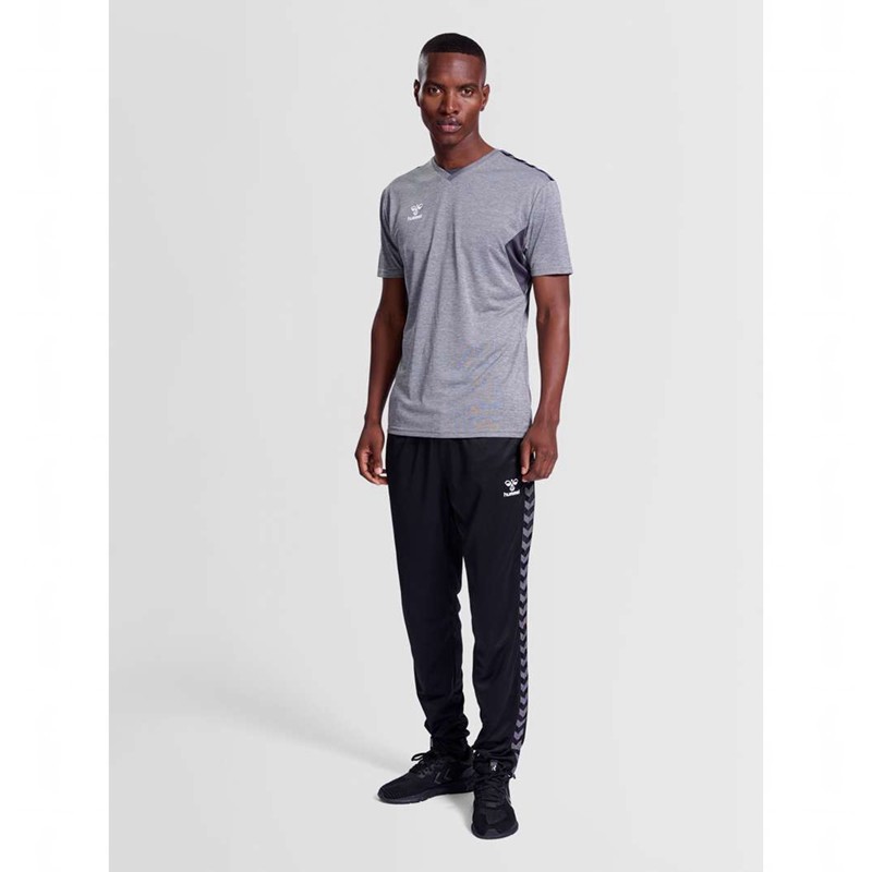 Hummel Authentic Pl Hose Herren Schwarz | 628543-427