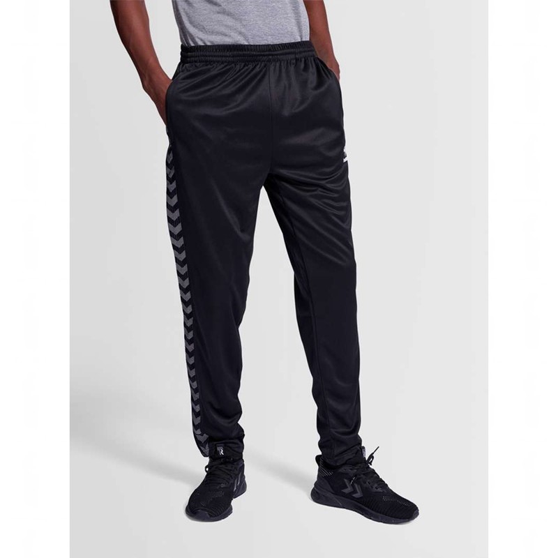 Hummel Authentic Pl Hose Herren Schwarz | 628543-427
