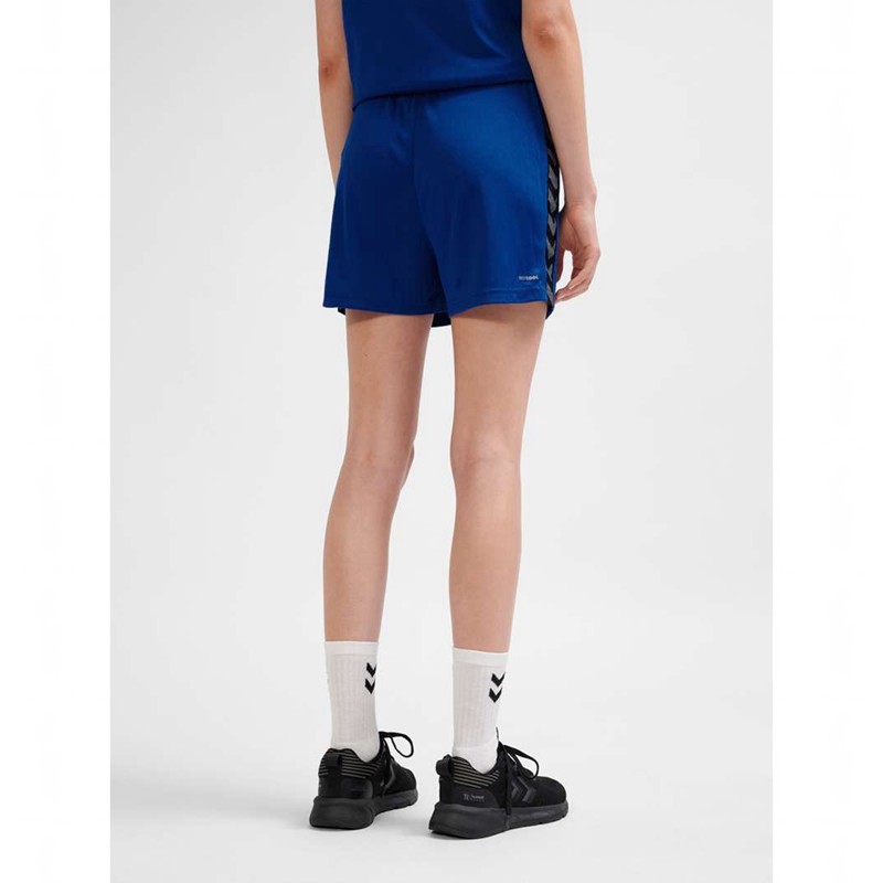 Hummel Authentic Pl Kurze Hose Damen Blau | 032997-531