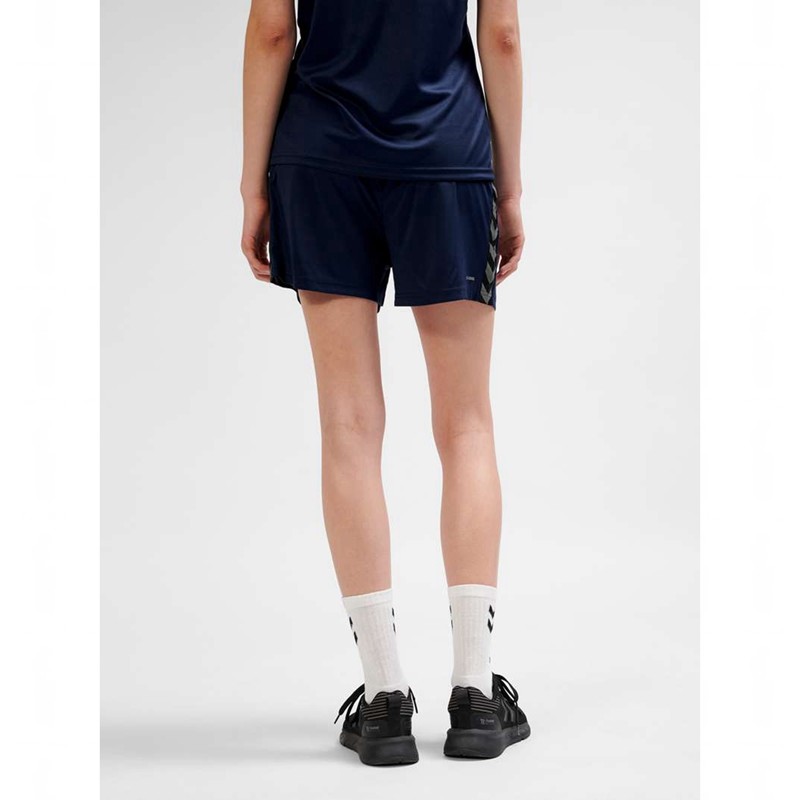 Hummel Authentic Pl Kurze Hose Damen Navy | 522948-647