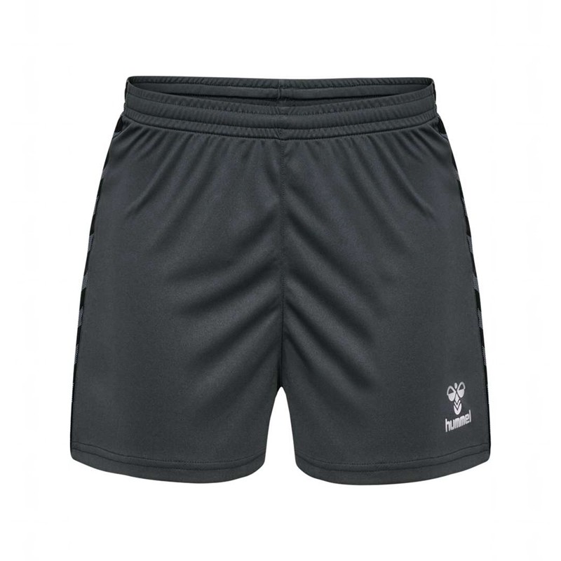Hummel Authentic Pl Kurze Hose Damen Schwarz | 285293-671