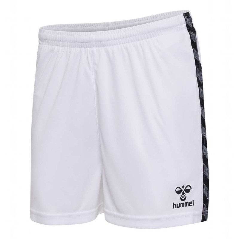 Hummel Authentic Pl Kurze Hose Damen Weiß | 526130-341