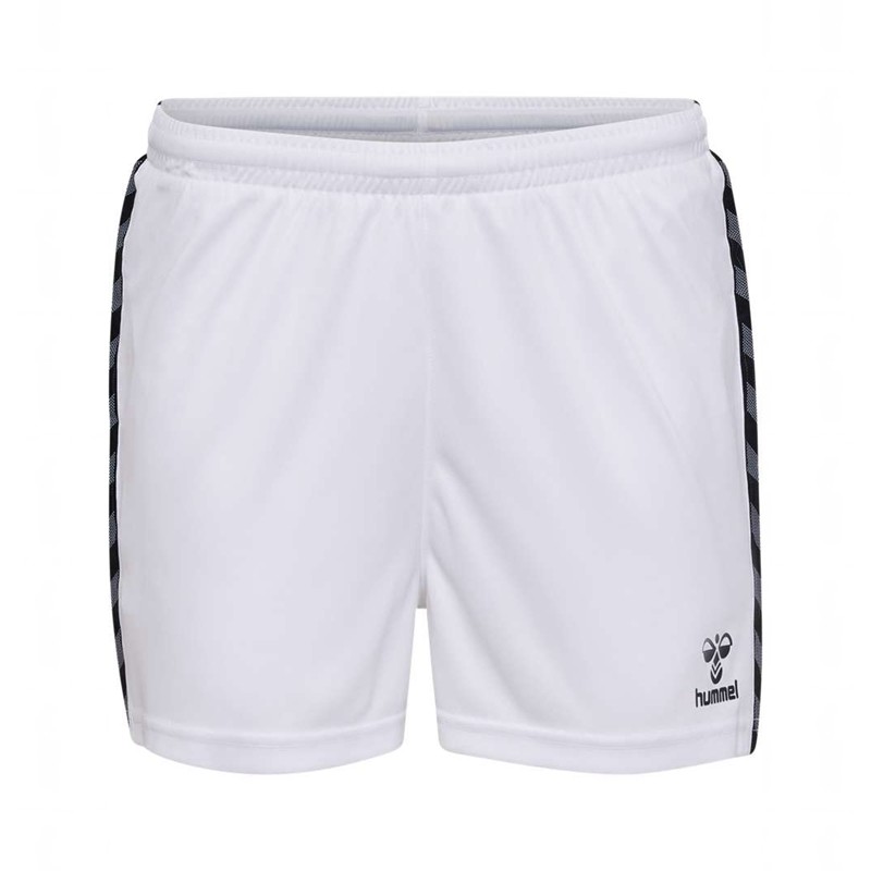 Hummel Authentic Pl Kurze Hose Damen Weiß | 526130-341