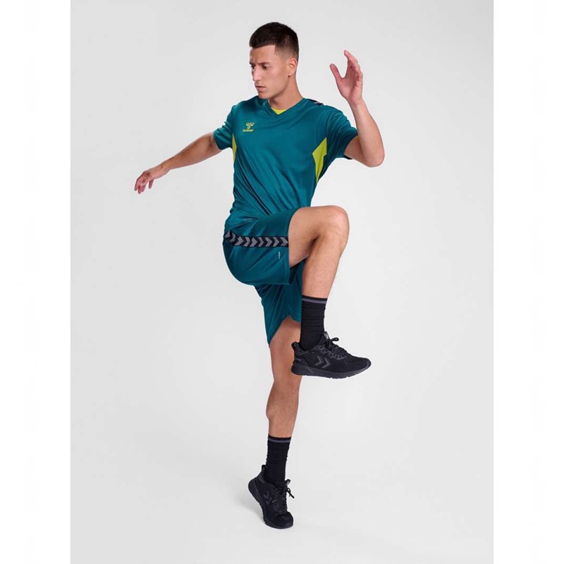 Hummel Authentic Pl Kurze Hose Herren Blau | 600256-659