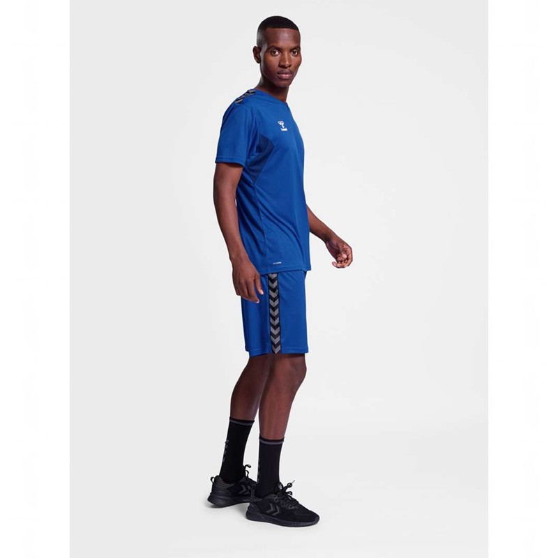 Hummel Authentic Pl Kurze Hose Herren Blau | 033696-352