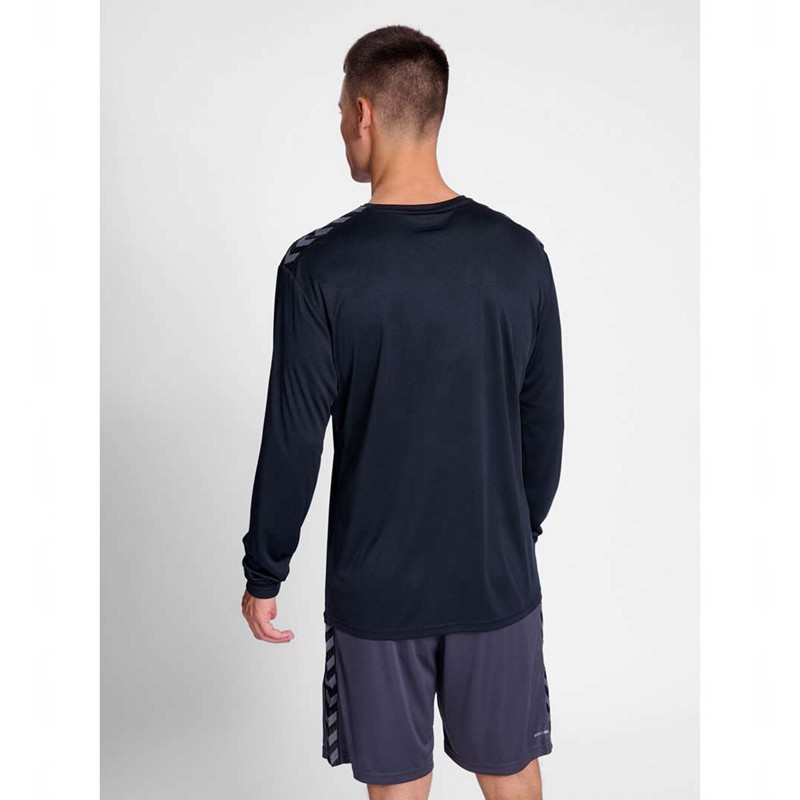 Hummel Authentic Pl L/S Trikot Herren Schwarz | 365306-044