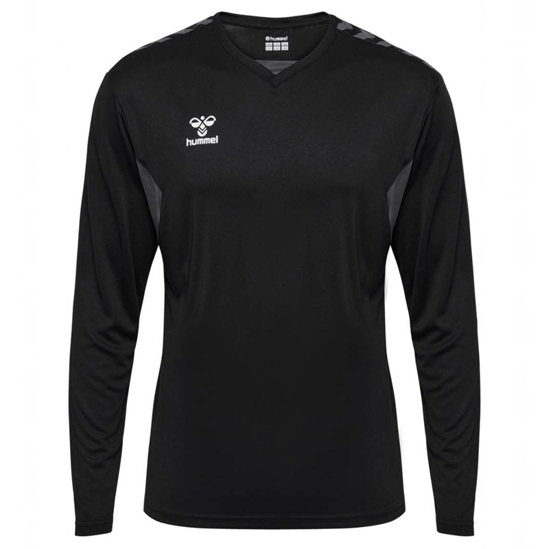 Hummel Authentic Pl L/S Trikot Herren Schwarz | 365306-044