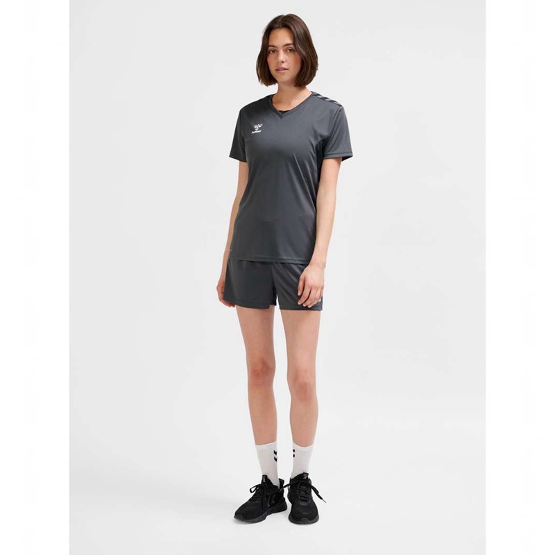 Hummel Authentic Pl S/S Trikot Damen Schwarz | 141118-744