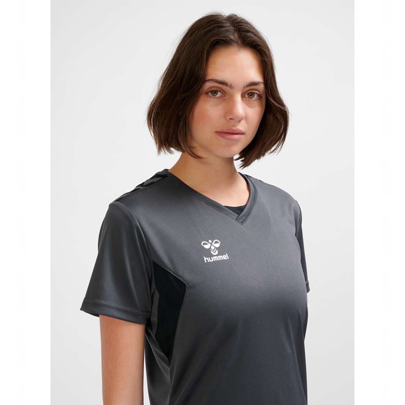 Hummel Authentic Pl S/S Trikot Damen Schwarz | 141118-744