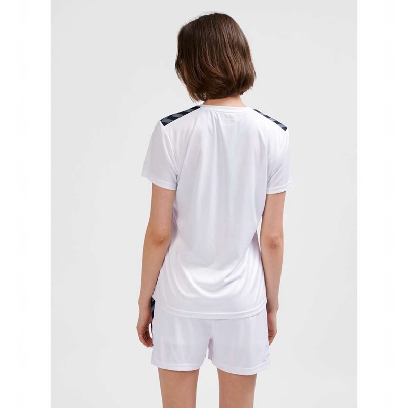 Hummel Authentic Pl S/S Trikot Damen Weiß | 727299-129