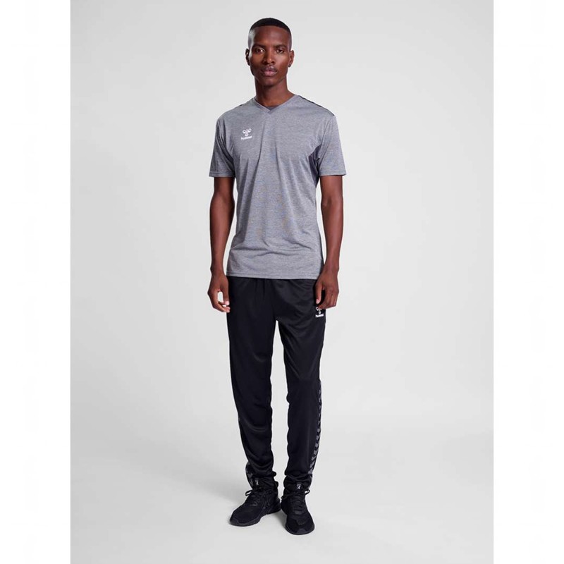 Hummel Authentic Pl S/S Trikot Herren Grau | 443710-391
